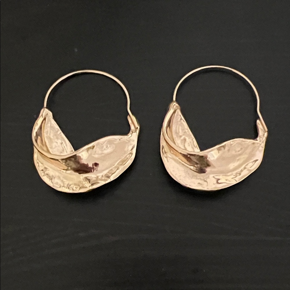 Gold Hoop Earrings